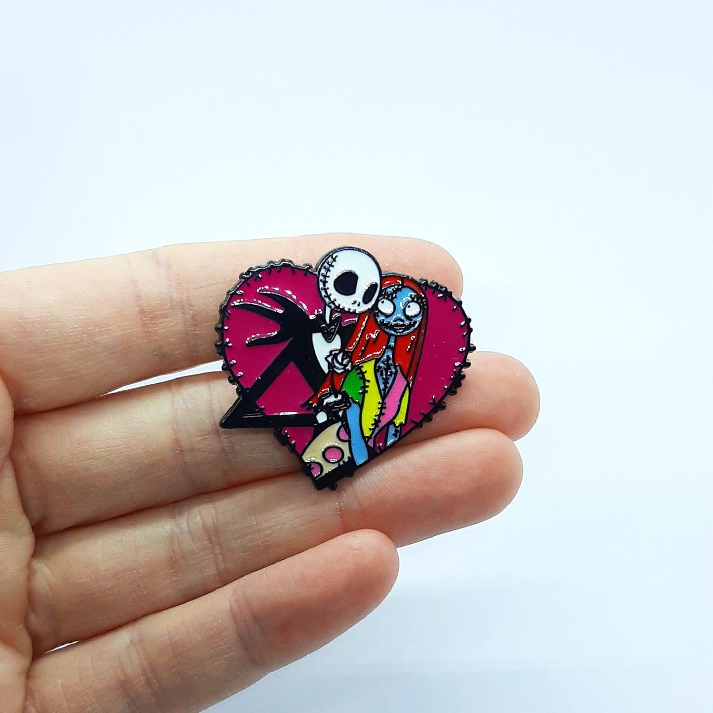 SKELLY & SALLY Pin