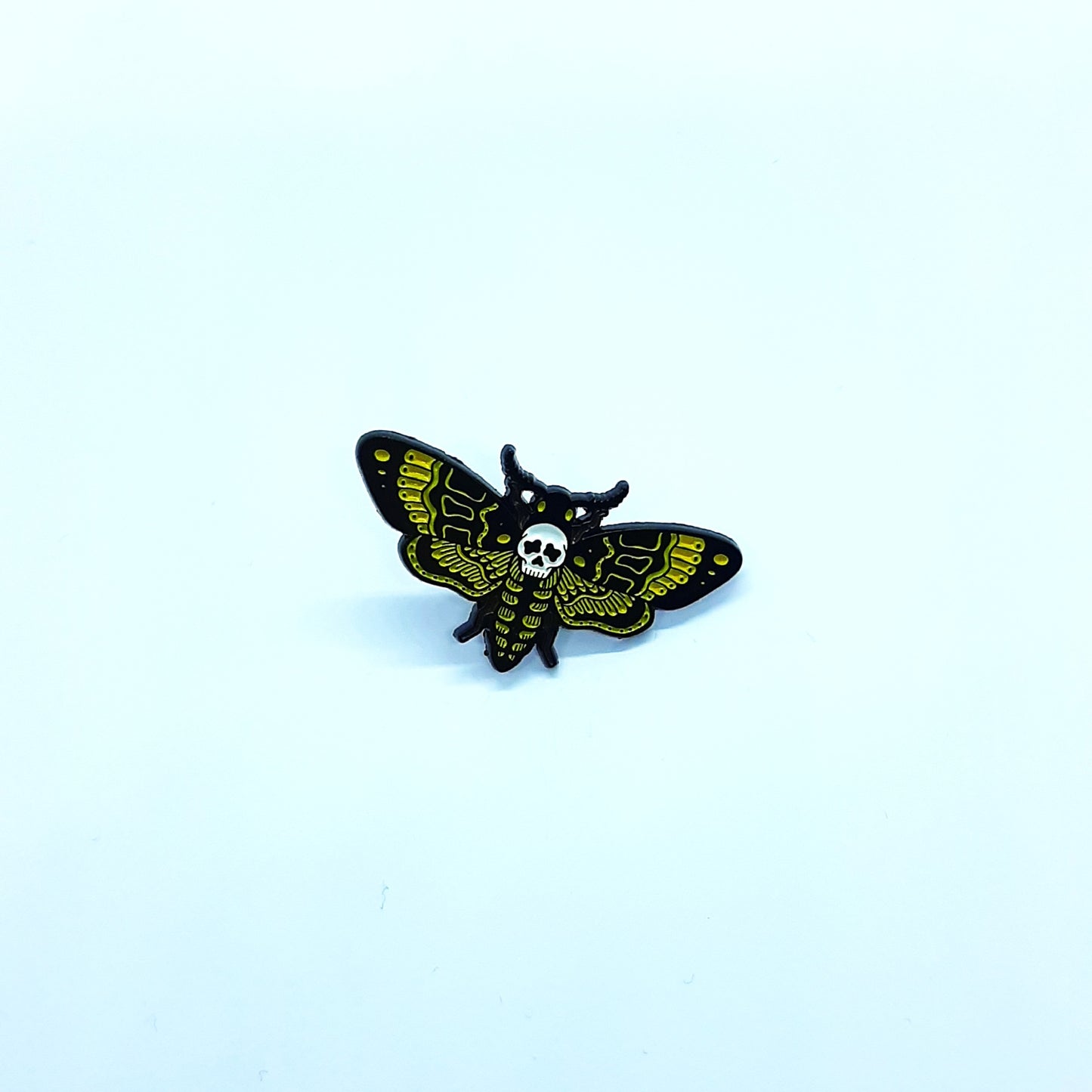 SKULL MOTH Pin