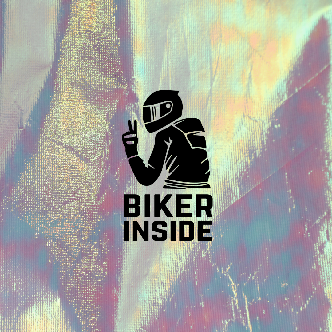 BIKER INSIDE nalepka - TaiiArtGarage