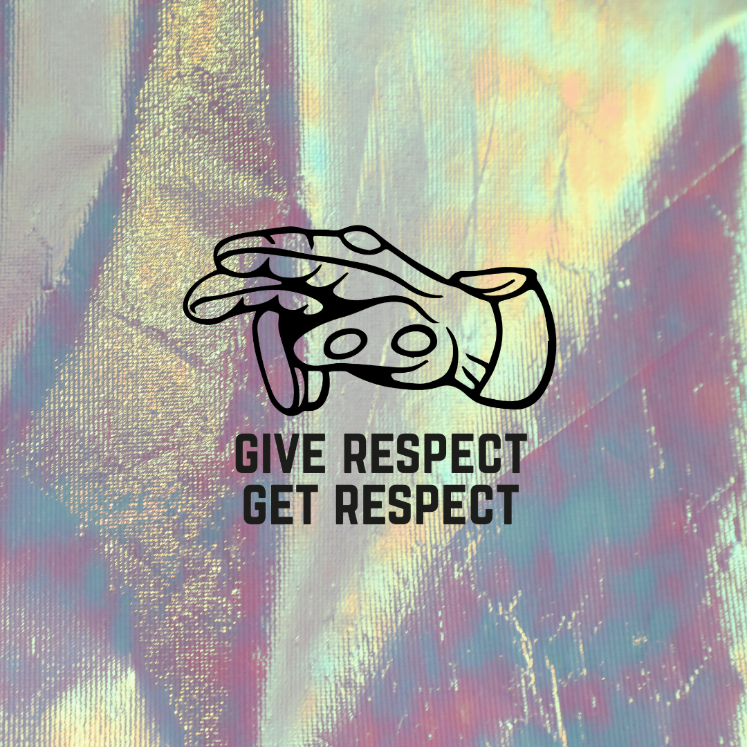 GIVE RESPECT, GET RESPECT nalepka