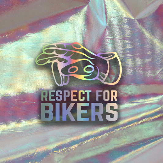 Nalepka "Respect For Bikers v2" - TaiiArtGarage