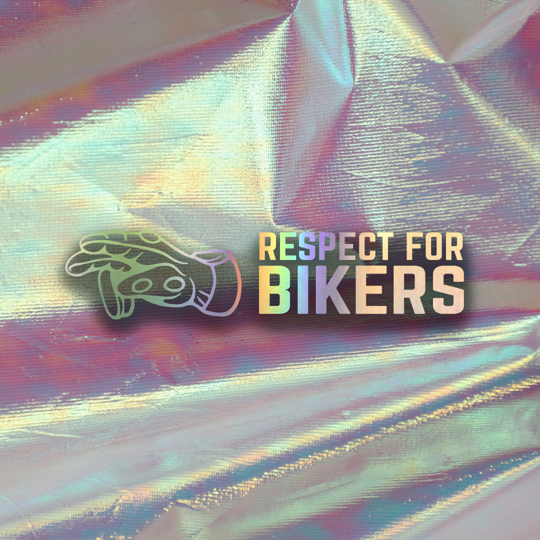 Nalepka "Respect For Bikers v1" - TaiiArtGarage