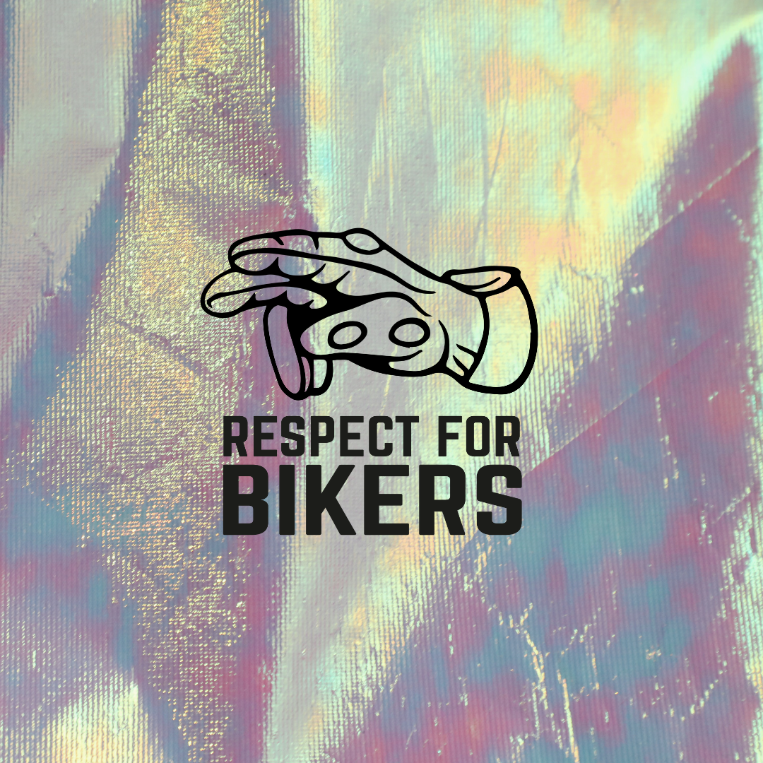 RESPECT FOR BIKERS nalepka