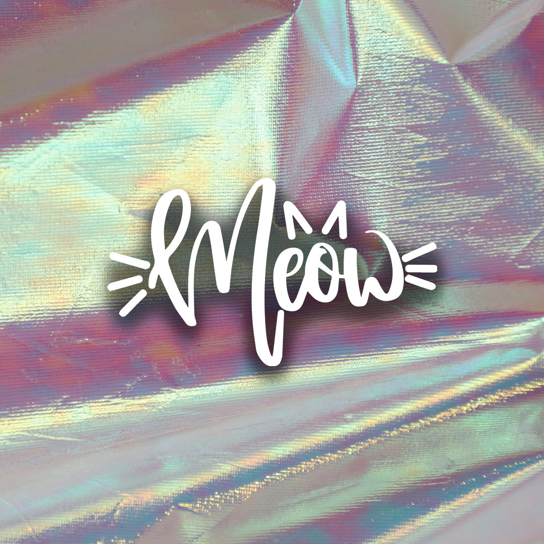 Nalepka "Meow" - TaiiArtGarage
