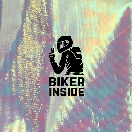 BIKER INSIDE nalepka - TaiiArtGarage