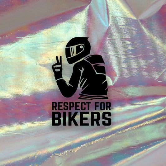 Nalepka "Respect For Bikers Male"