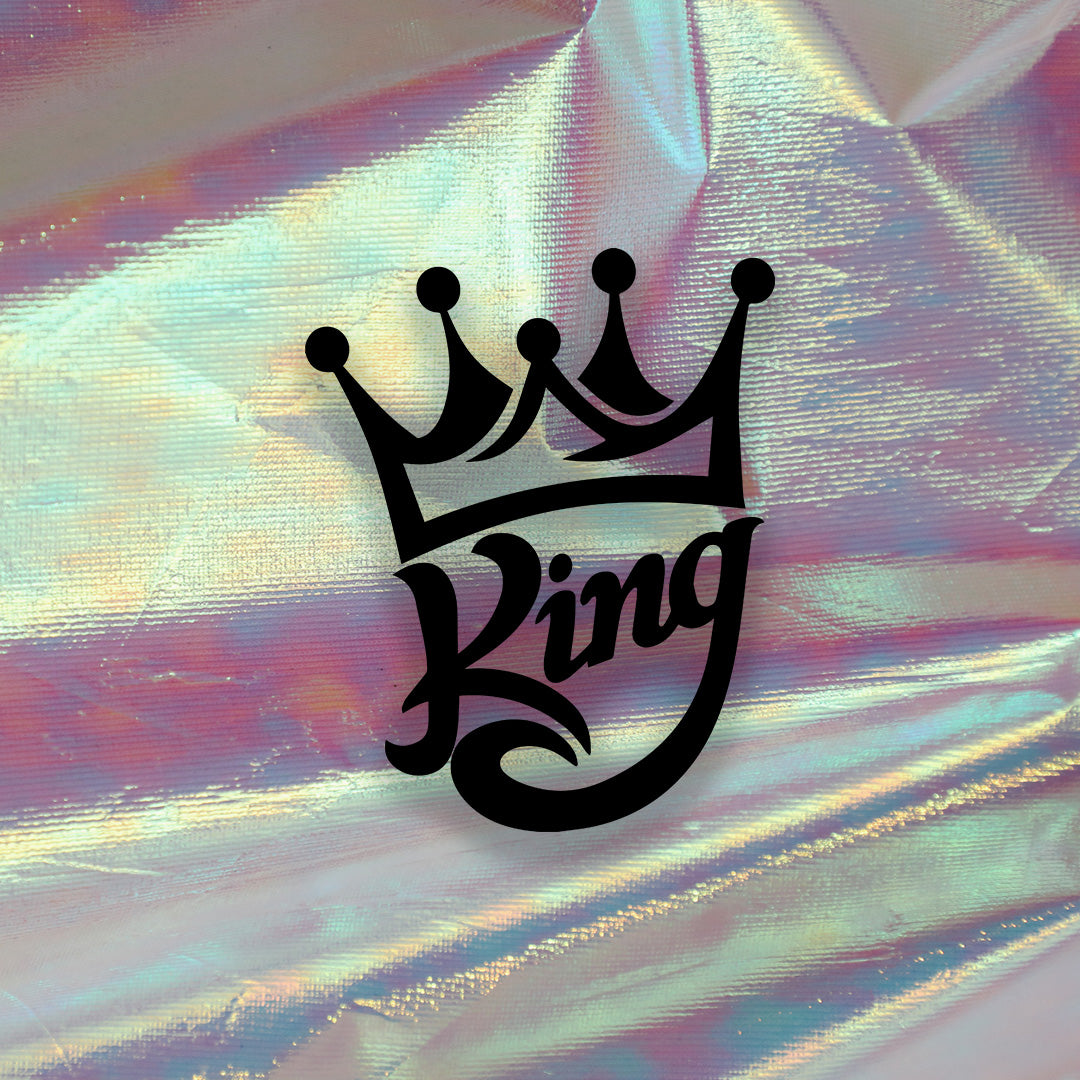 Nalepka "King" - TaiiArtGarage
