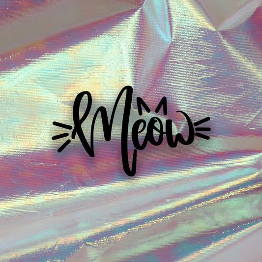 Nalepka "Meow"