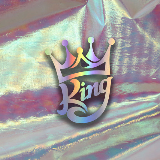 Nalepka "King" - TaiiArtGarage