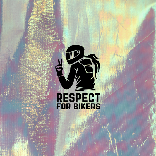 RESPECT FOR BIKERS #2 nalepka - TaiiArtGarage