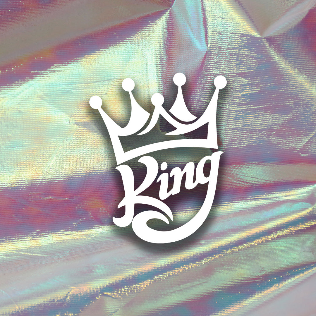 Nalepka "King" - TaiiArtGarage