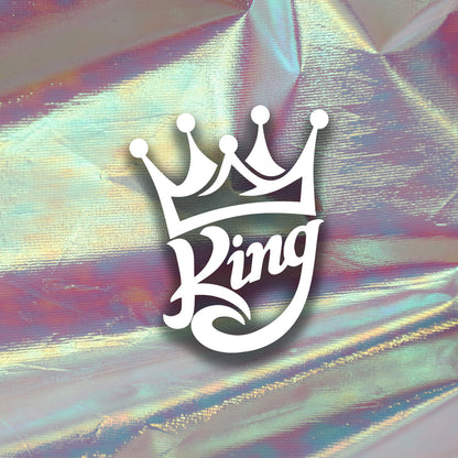 Nalepka "King" - TaiiArtGarage