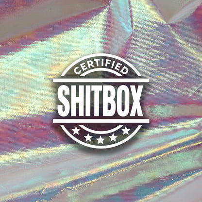 Nalepka "Certified shitbox" - TaiiArtGarage